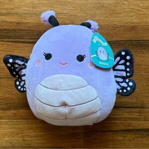 squishmallows bibiana the butterfly plush 8”